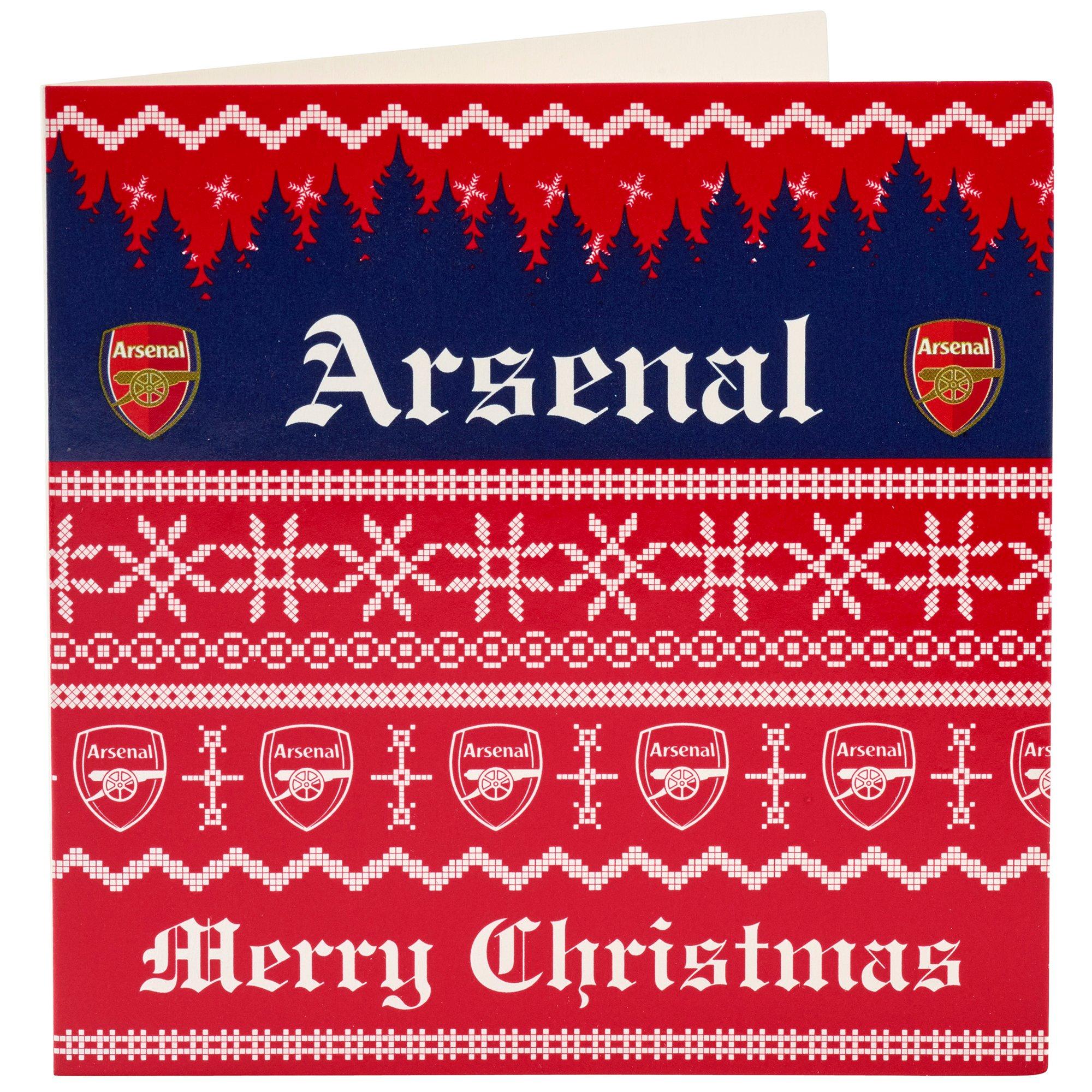 Arsenal Festive Christmas Cards Official Online Store