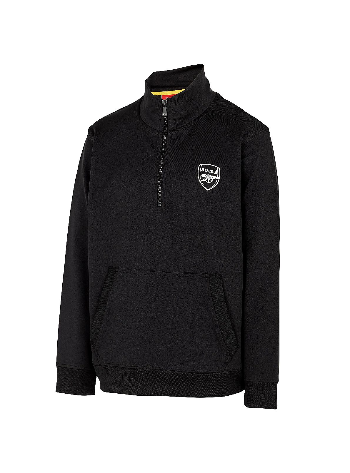 Arsenal Kids Leisure Black 1/4 Zip Tricot Sweatshirt | Official Online ...