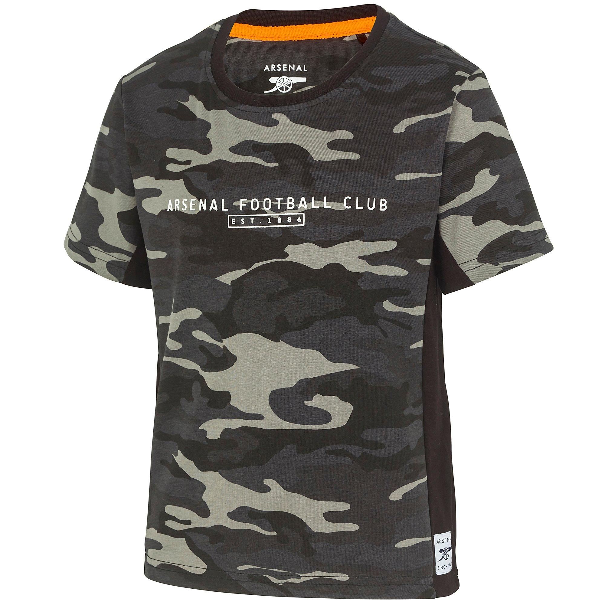 Arsenal camo training hot sale top