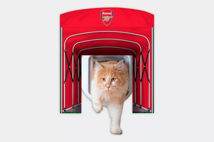 Arsenal Cat Flap Cover