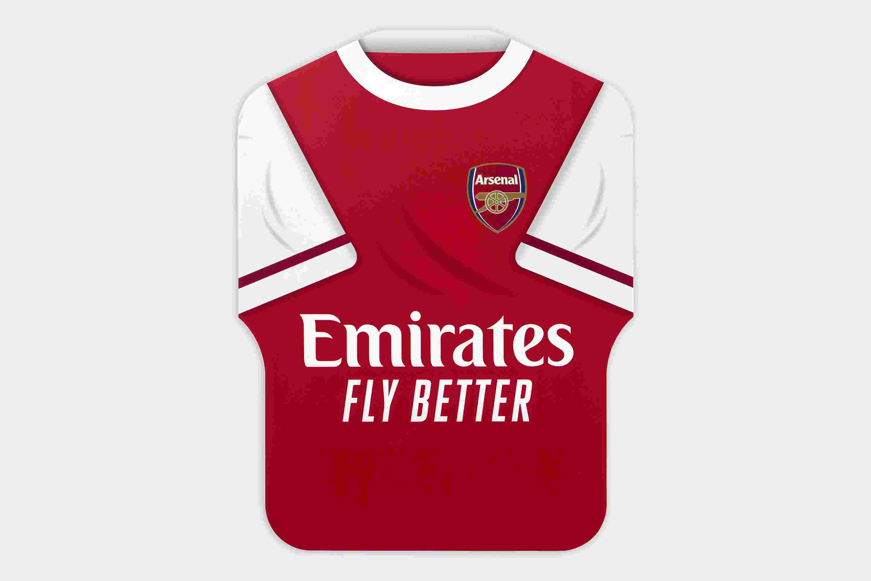 Arsenal Shirt Small Pet Feeding Mat