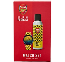 Arsenal Bruised Banana Watch Gift Set Arsenal Bruised Banana Watch Gift Set