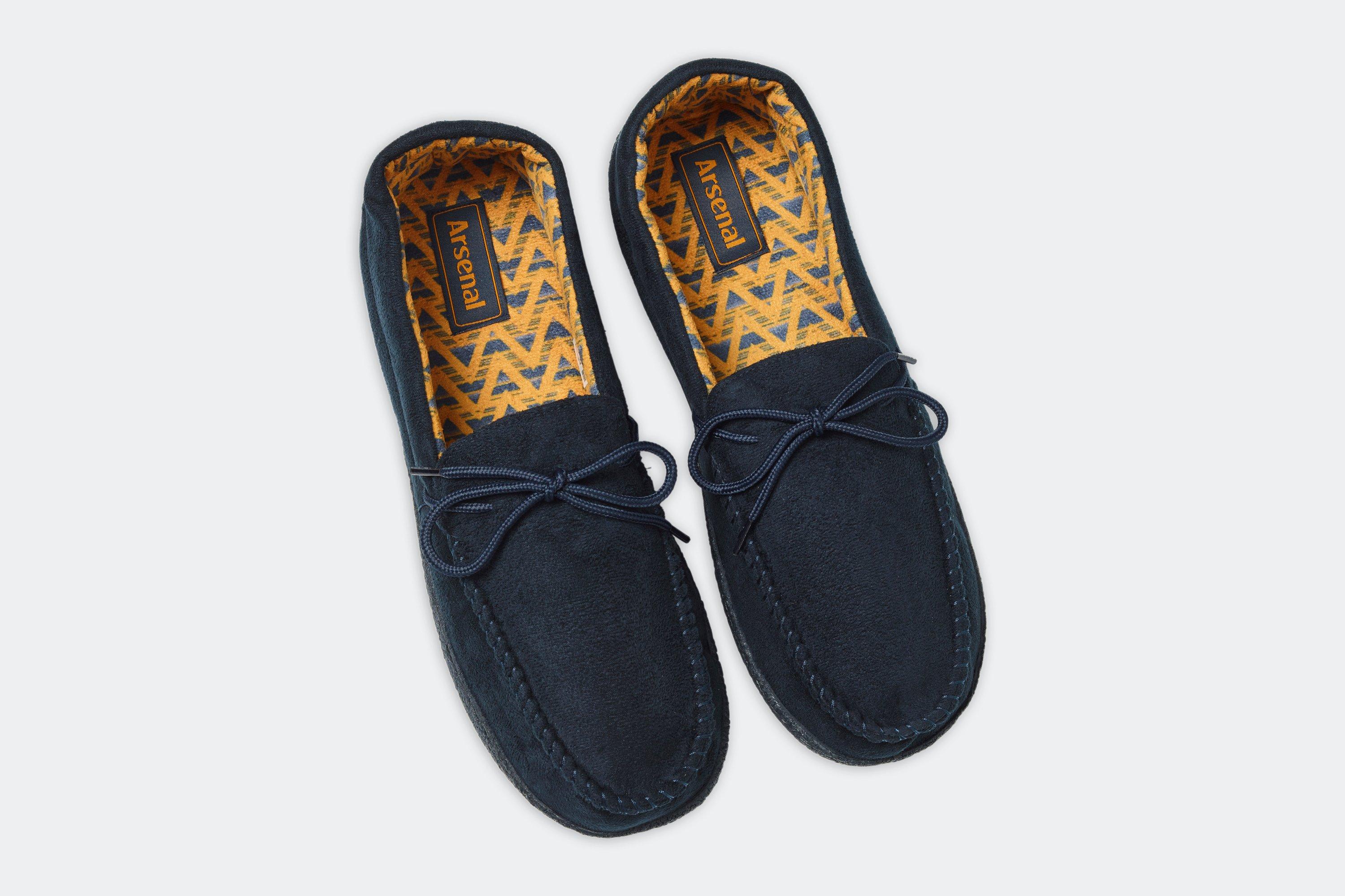 Arsenal Bruised Banana Moccasin Slippers Official Online Store