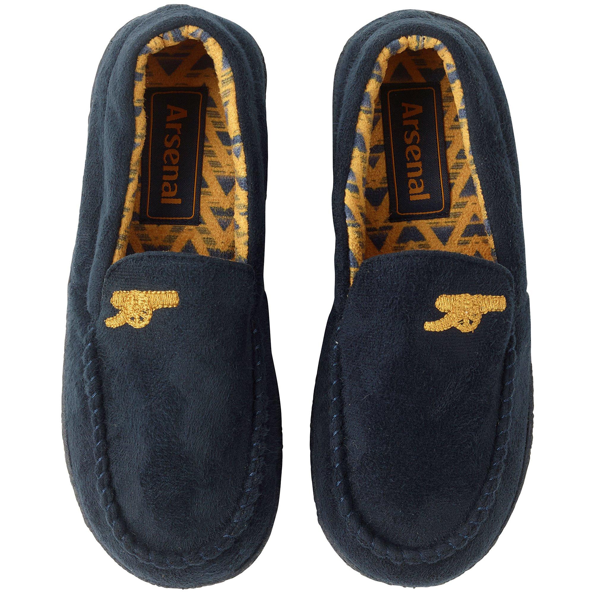 Arsenal discount moccasin slippers