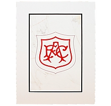 Arsenal Retro Crest Print 1927