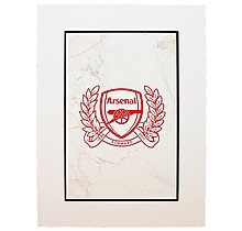 Arsenal Retro Crest Print 2011