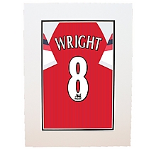 Arsenal Wright 8 Retro Shirt Print
