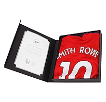 Arsenal 21/22 Smith-Rowe Boxed Signed Shirt