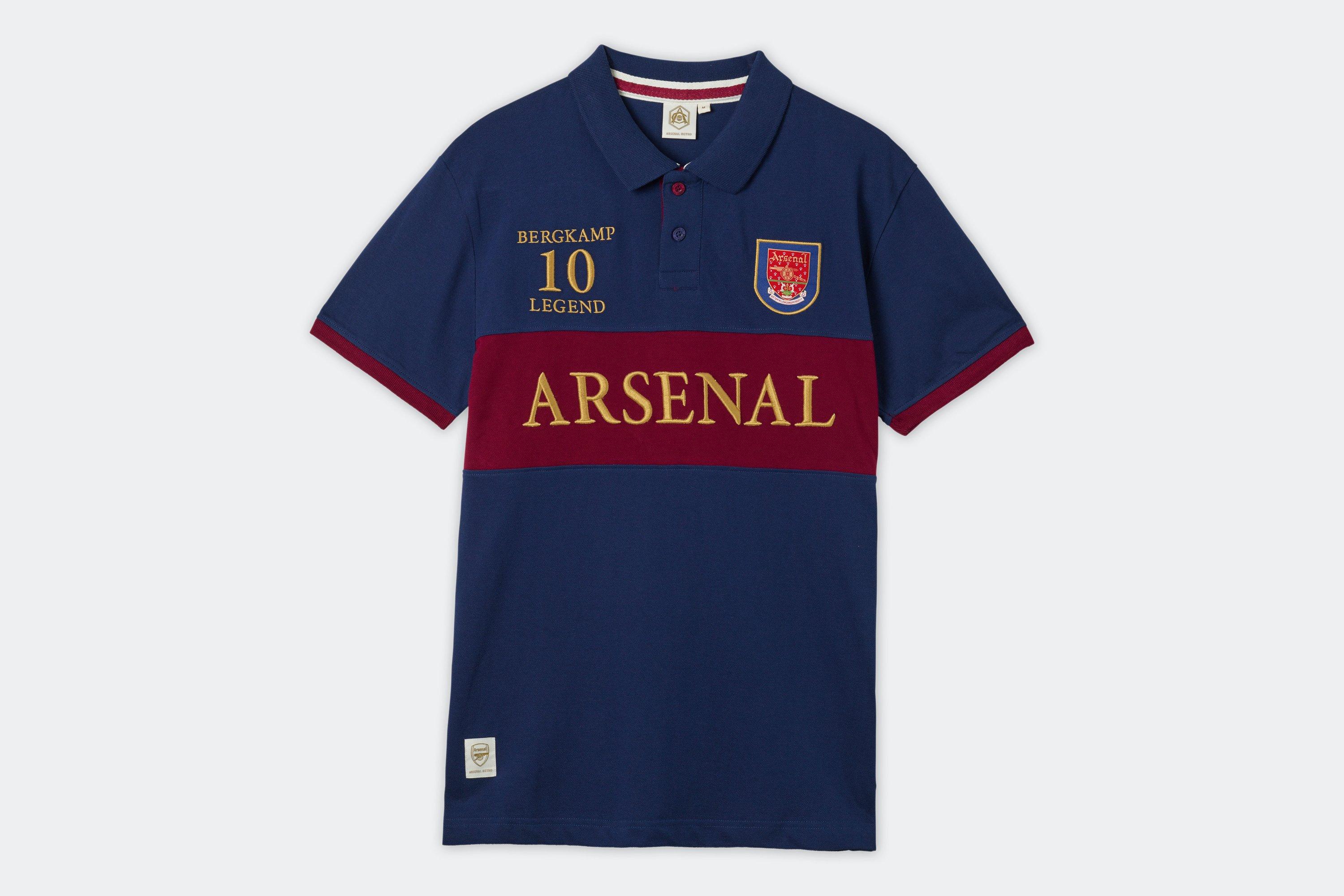 Arsenal Retro Invincible 10 Polo Official Online Store