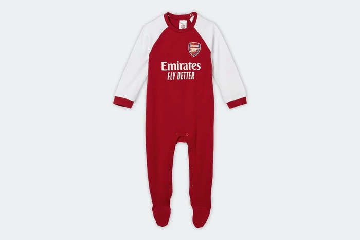 Arsenal Baby Sleepsuit