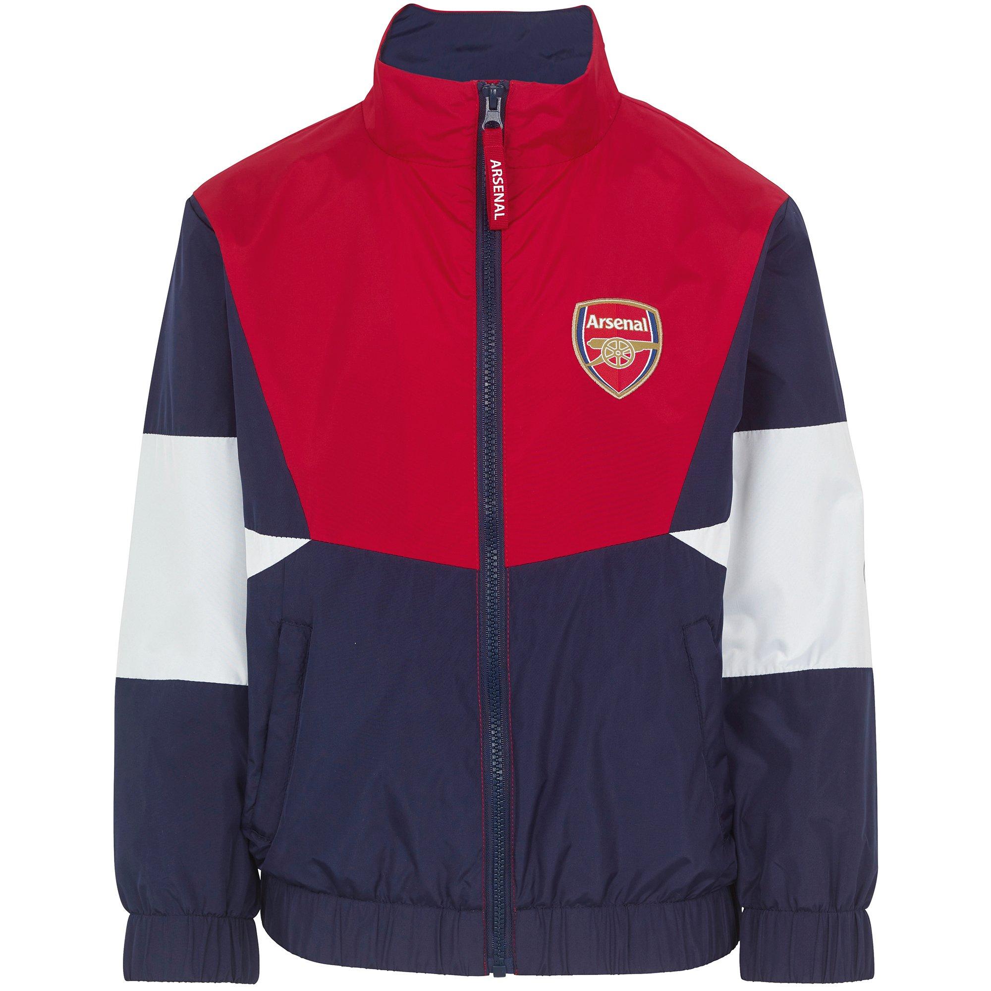 Arsenal Kids Panel Shower Jacket Official Online Store