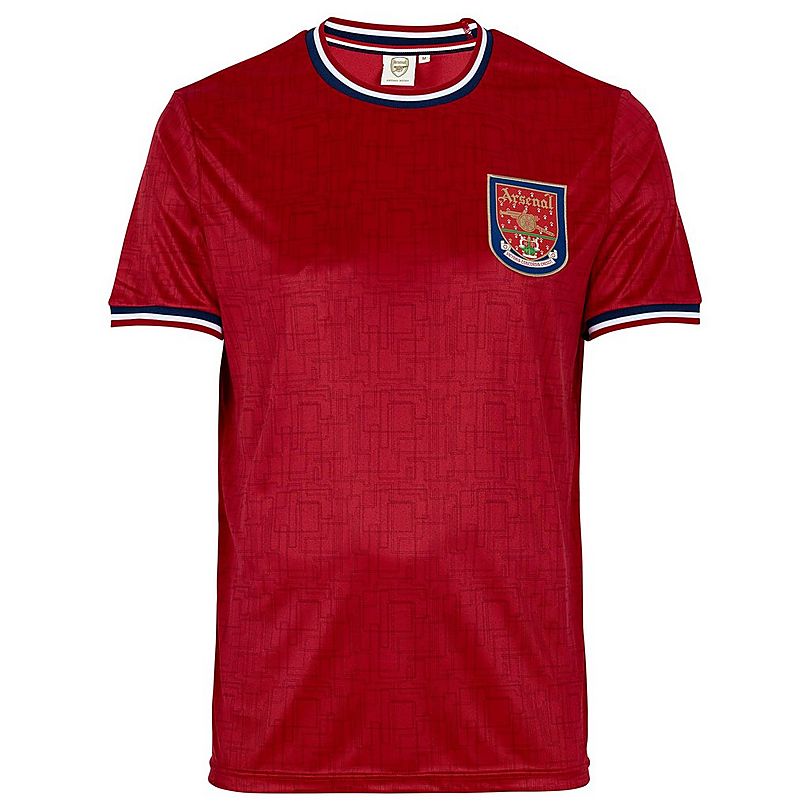 Arsenal Retro Crest Red T-Shirt | Official Online Store