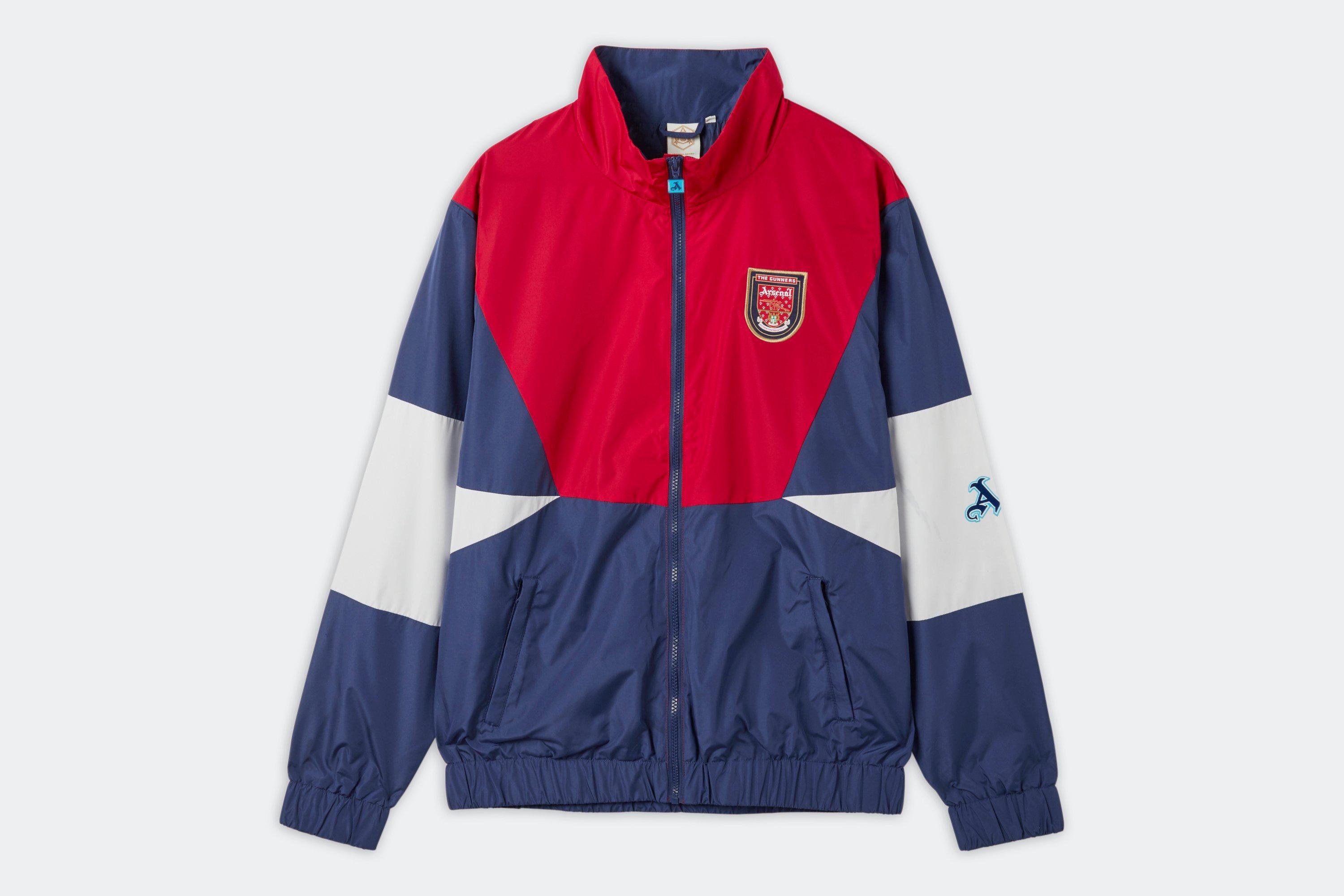 Arsenal retro hot sale tracksuit