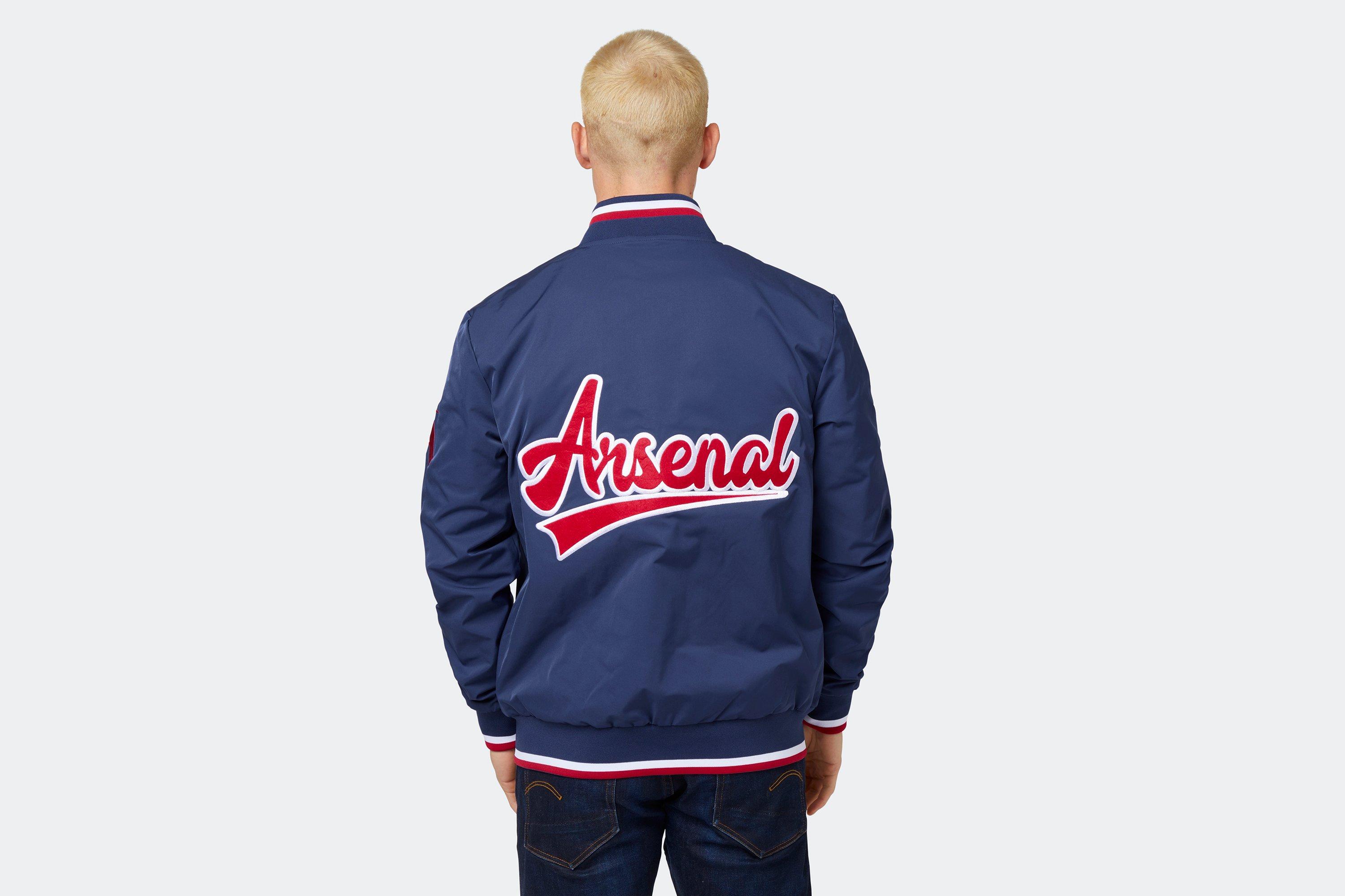 Arsenal Retro Varsity Jacket | Official Online Store