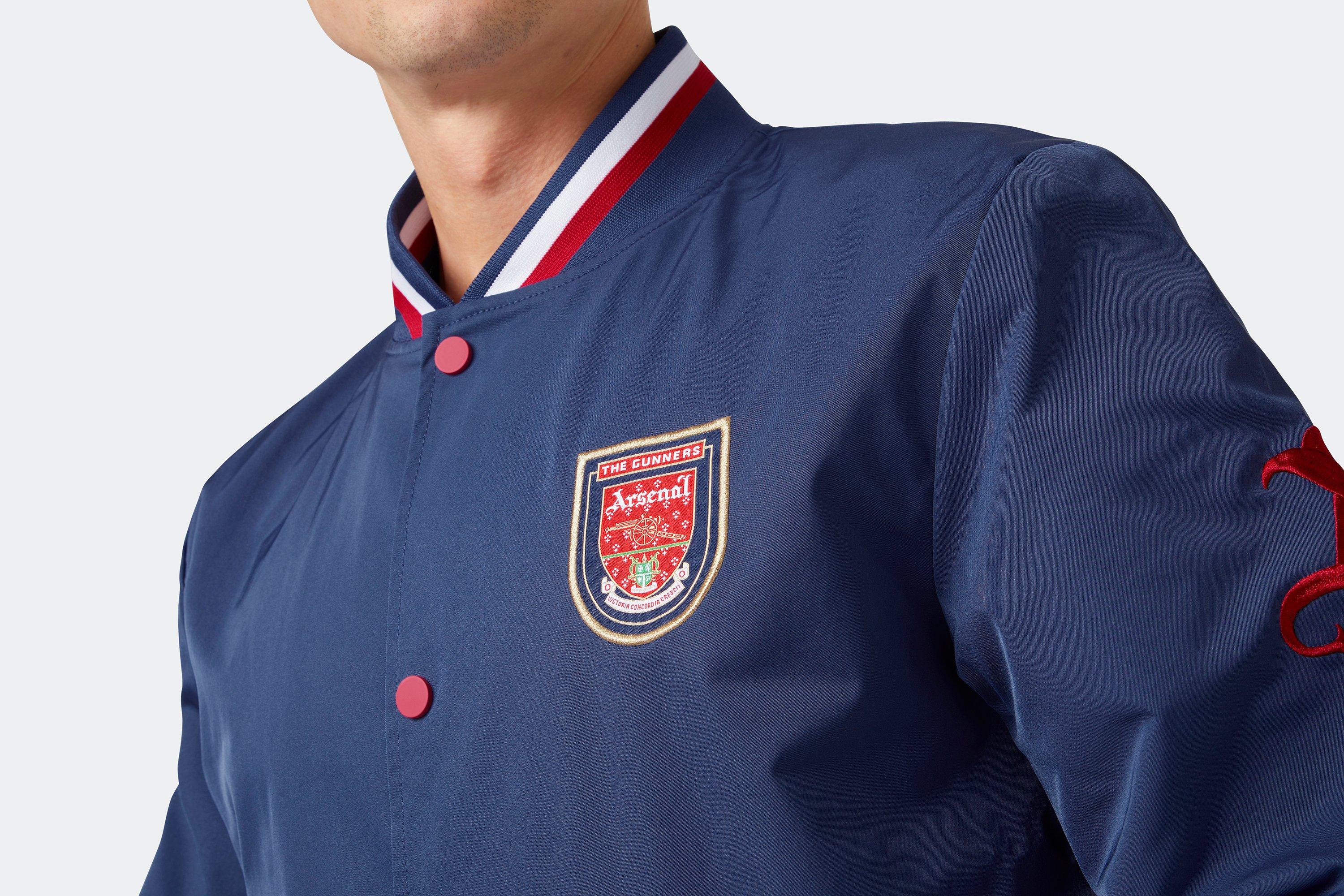 Arsenal Retro Varsity Jacket