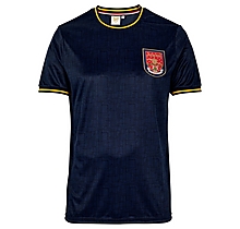 Arsenal Retro Crest Blue T-Shirt