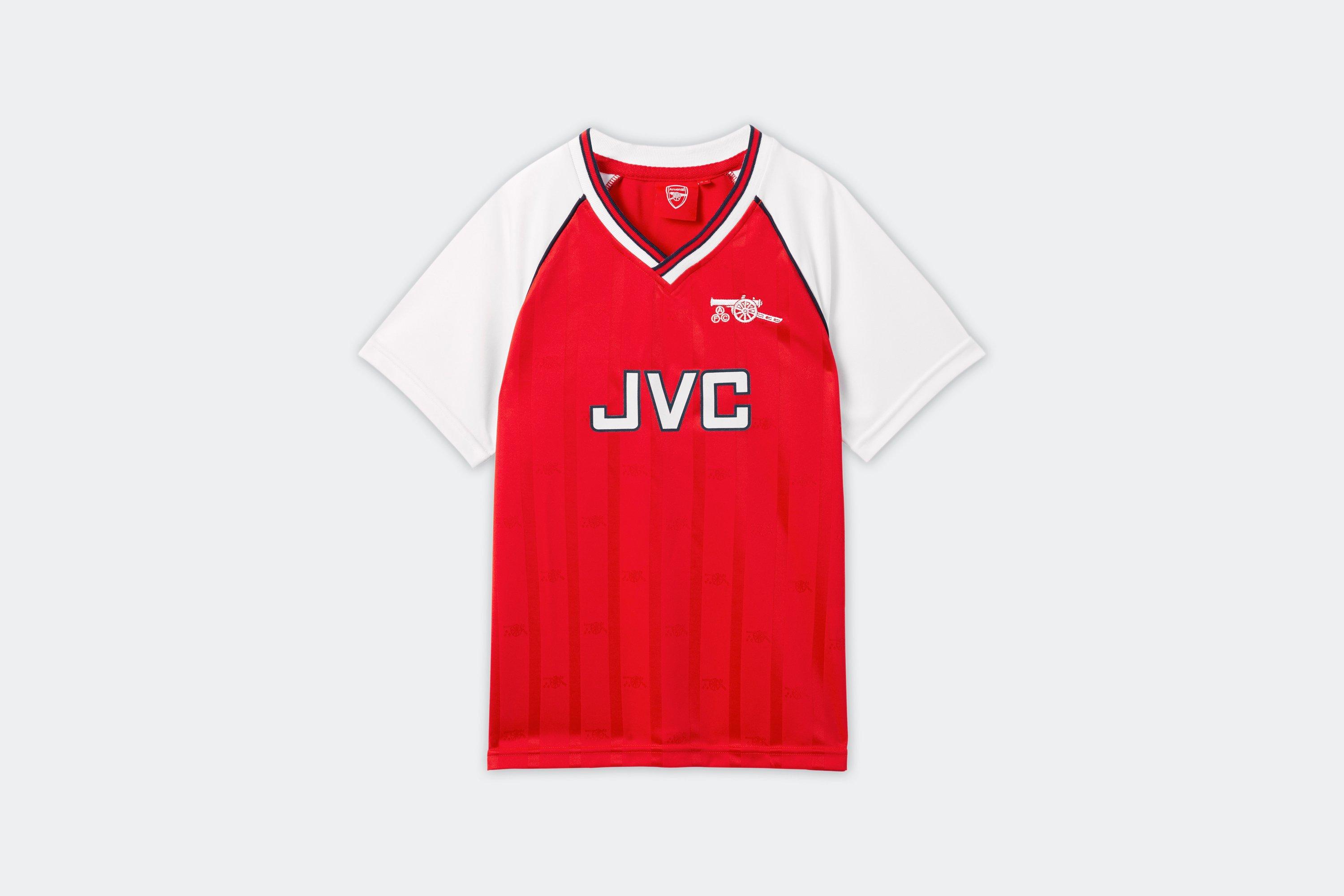 Arsenal Retro Shirts Personalised Birthday Card