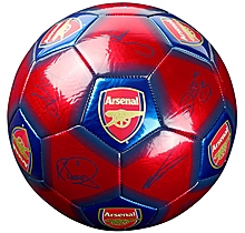 Arsenal 21/22 Season Metallic Signature Football