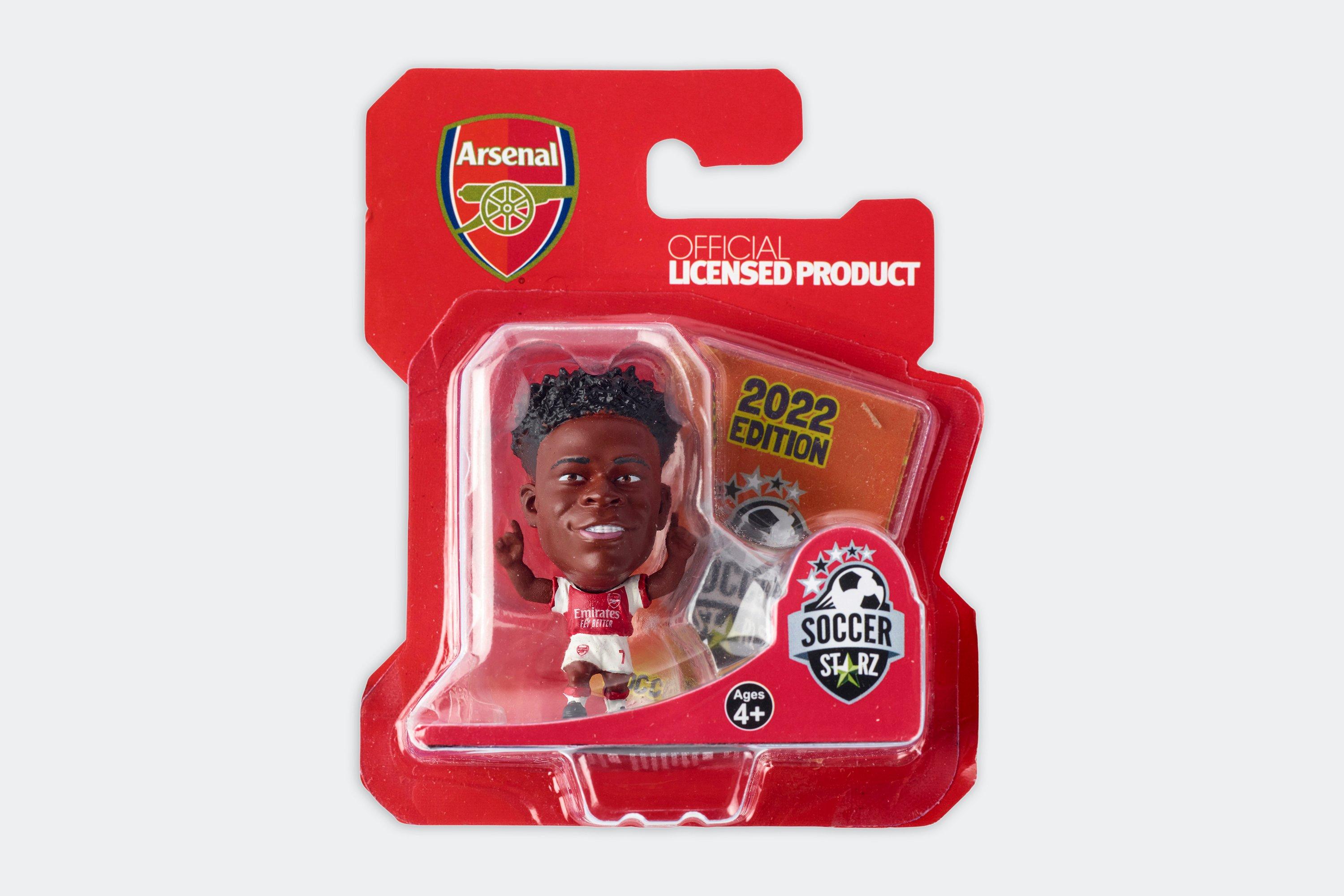 Arsenal Fc Bukayo Saka SoccerStarz Mini 2 Inch Figure Officially Licensed
