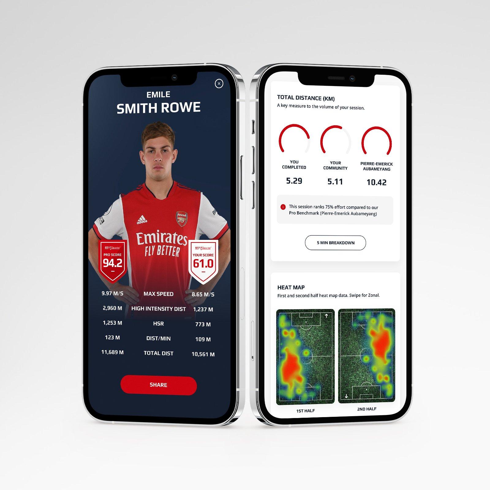 Arsenal Edition STATSports GPS Performance Tracker