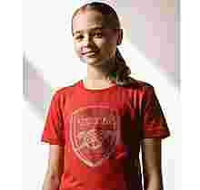 Arsenal Kids Since 1886 Rhinestone Crest T-Shirt