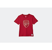 Arsenal Kids Since 1886 Rhinestone Crest T-Shirt