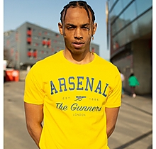 Arsenal Since 1886 Gunners T-Shirt Yellow