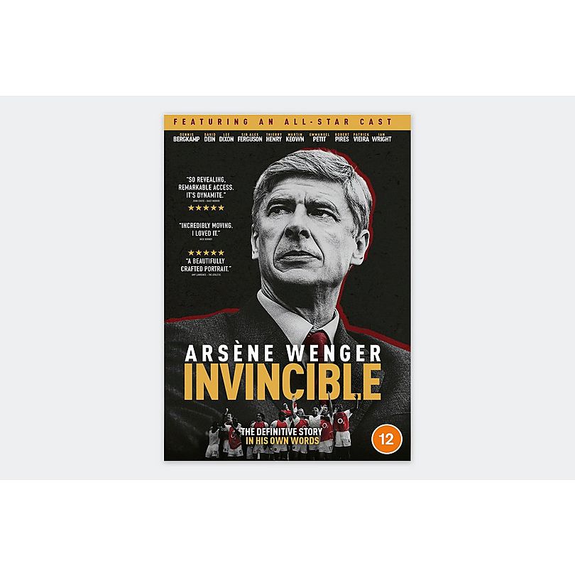 Arsene Wenger Invincible DVD