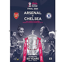 Arsenal Womens FA Cup Final 2021 Programme