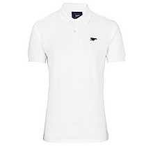 Arsenal Since 1886 White Cannon Polo Shirt