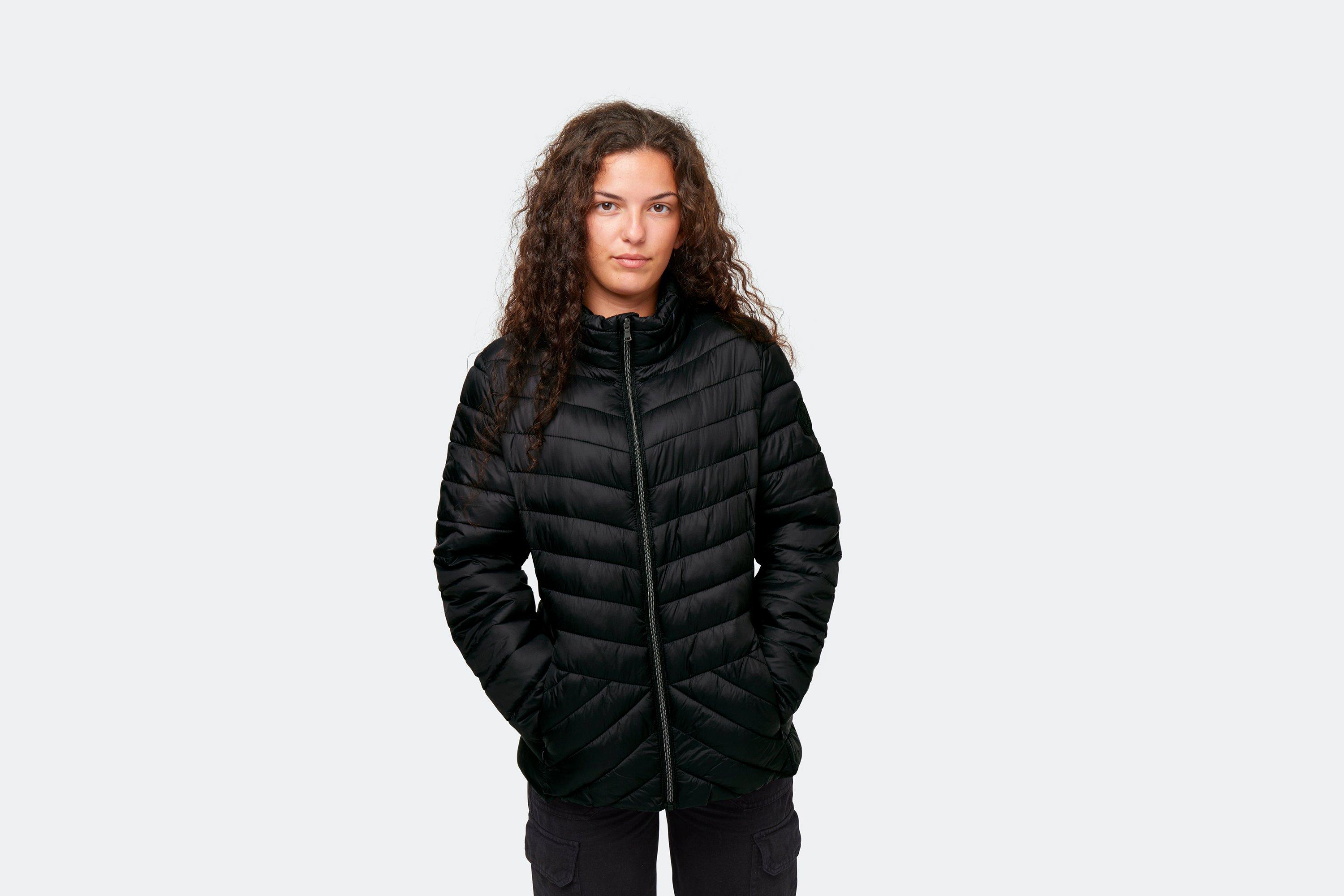 Arsenal Womens Black Light Padded Jacket