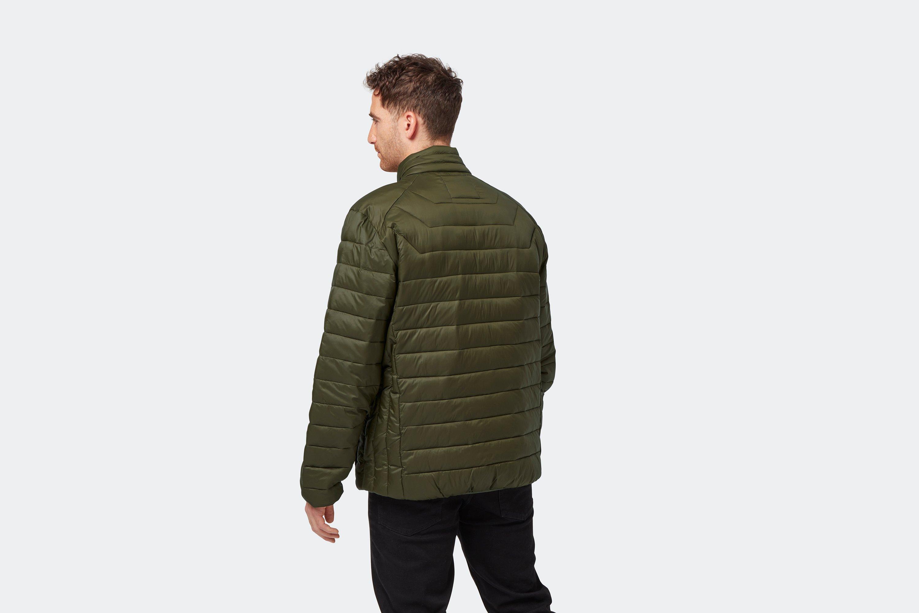 Arsenal Since 1886 Khaki Green Padded Jacket Official Online Store