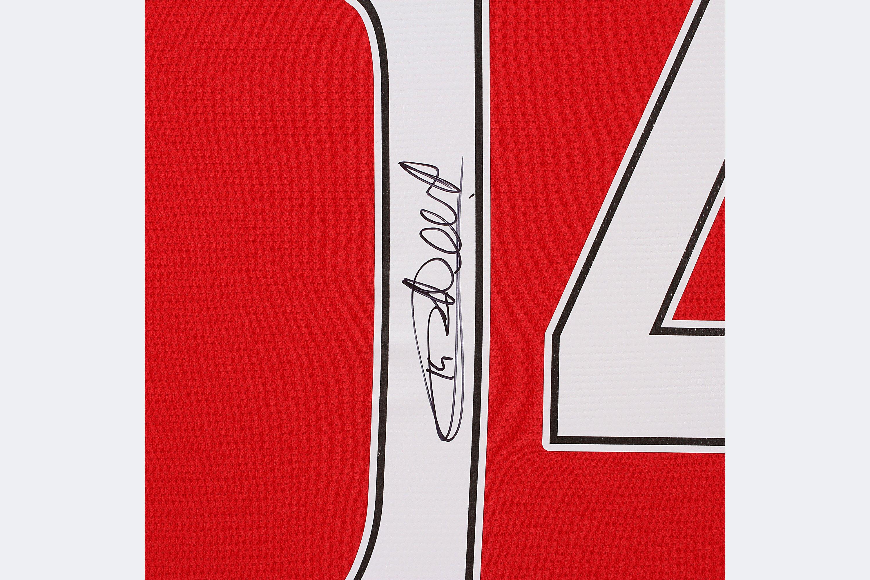 Thierry sales henry autograph