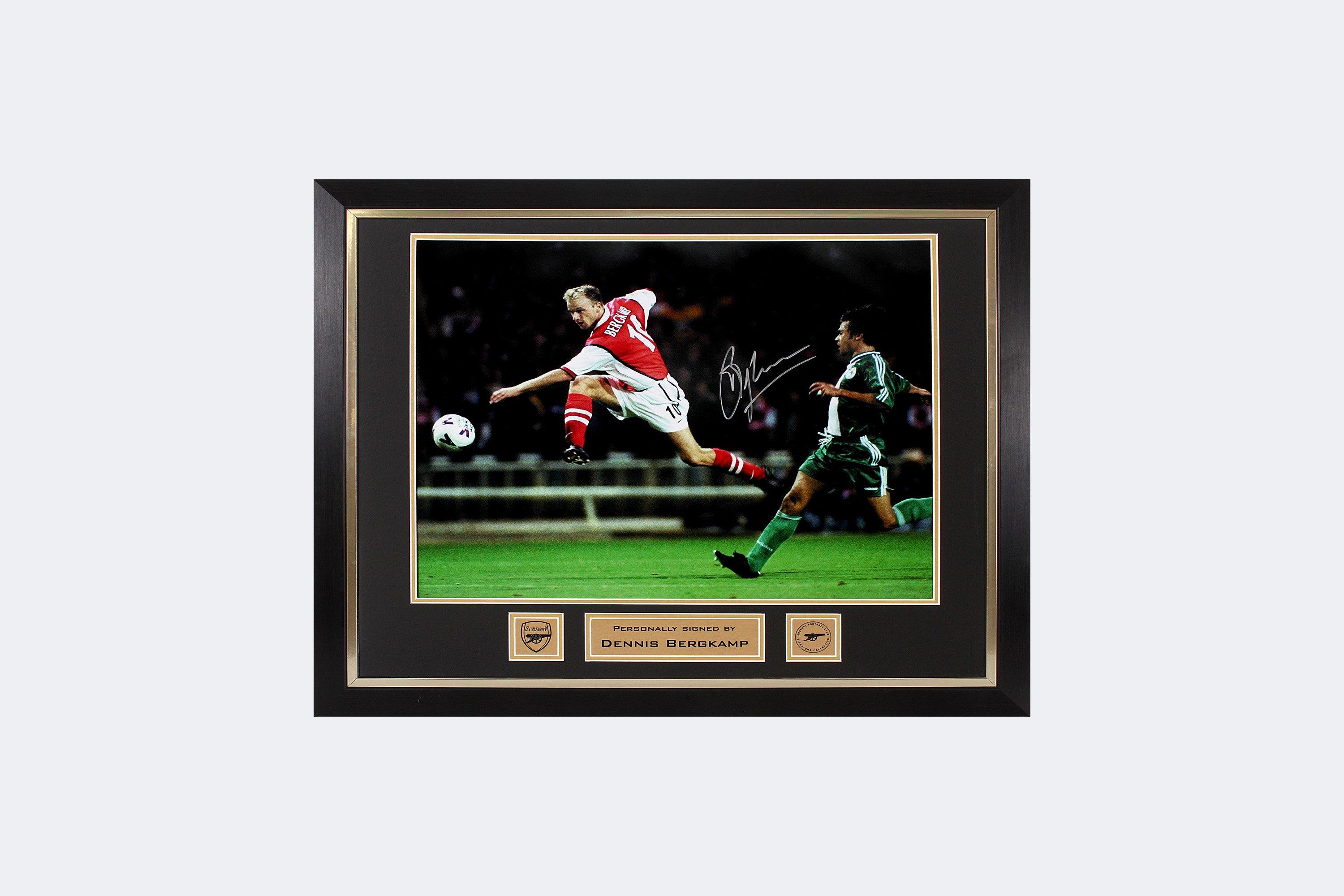 Framed Autographed Arsenal F.C. Jersey! – Columbia Frame Shop