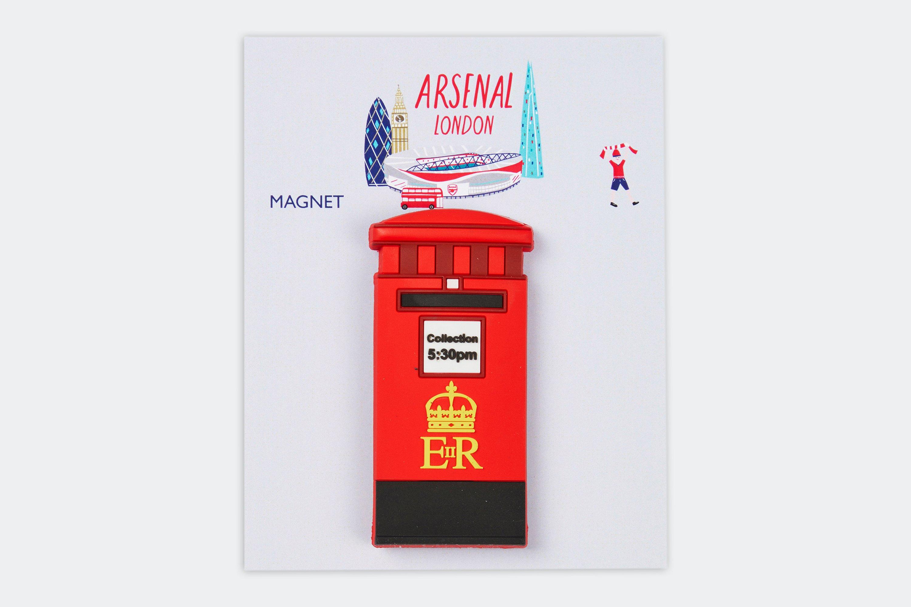 Arsenal London Post Box Magnet