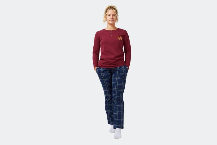 Arsenal Womens Check Pant Cotton Pyjama