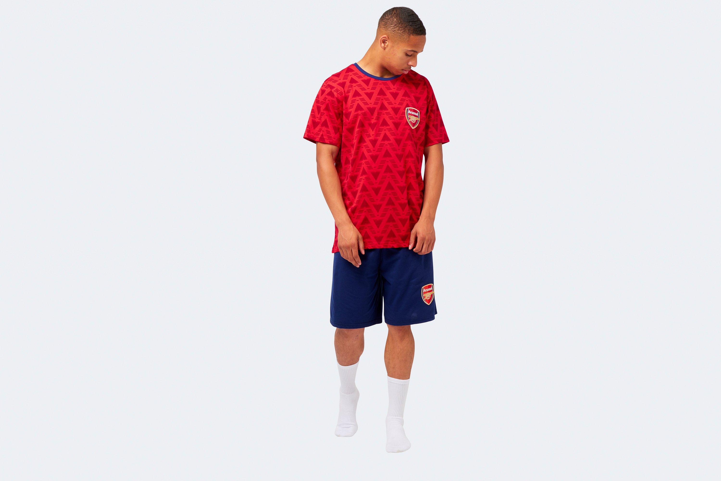 Arsenal Red Bruised Banana Shorts Pyjama