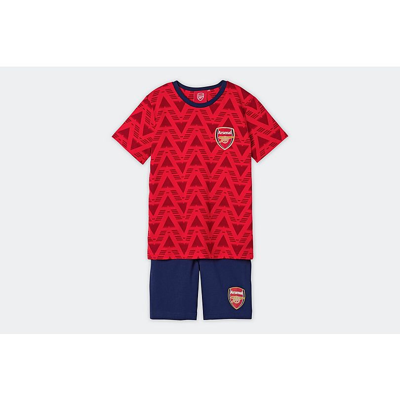Arsenal Kids Red Bruised Banana Shorts Pyjama 