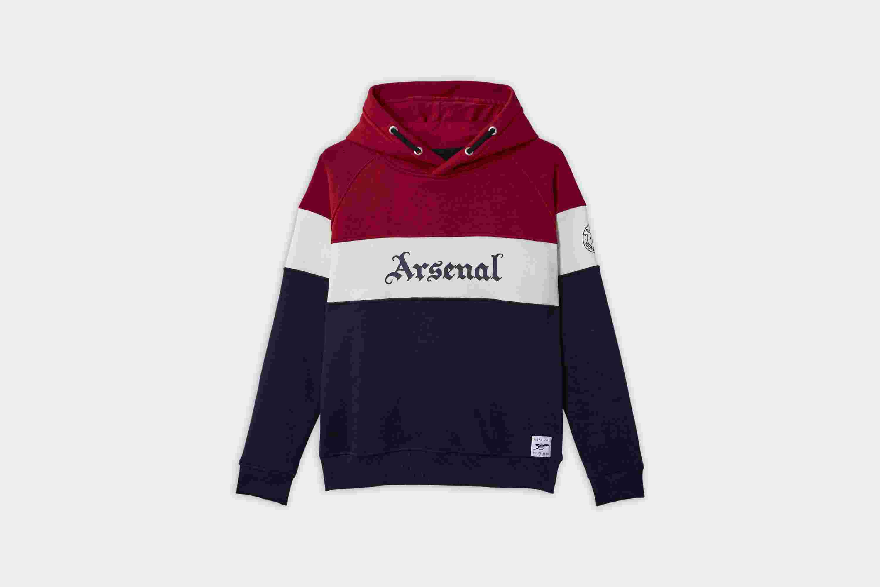 Arsenal Kids Since 1886 Colour Block Hoodie
