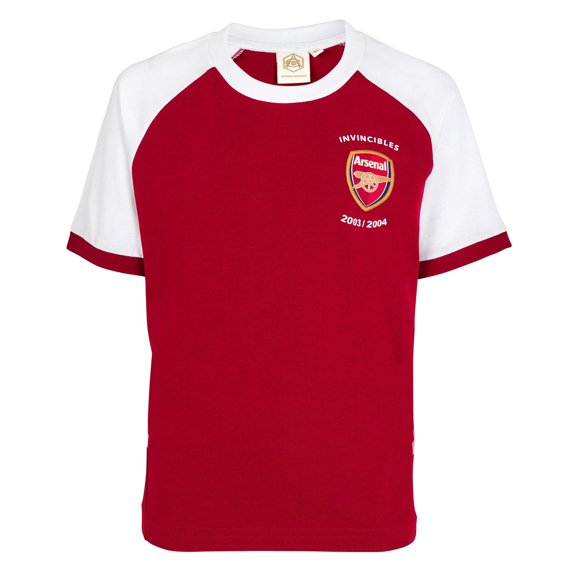 Arsenal Kids Retro Invincibles T-Shirt, Multicolor