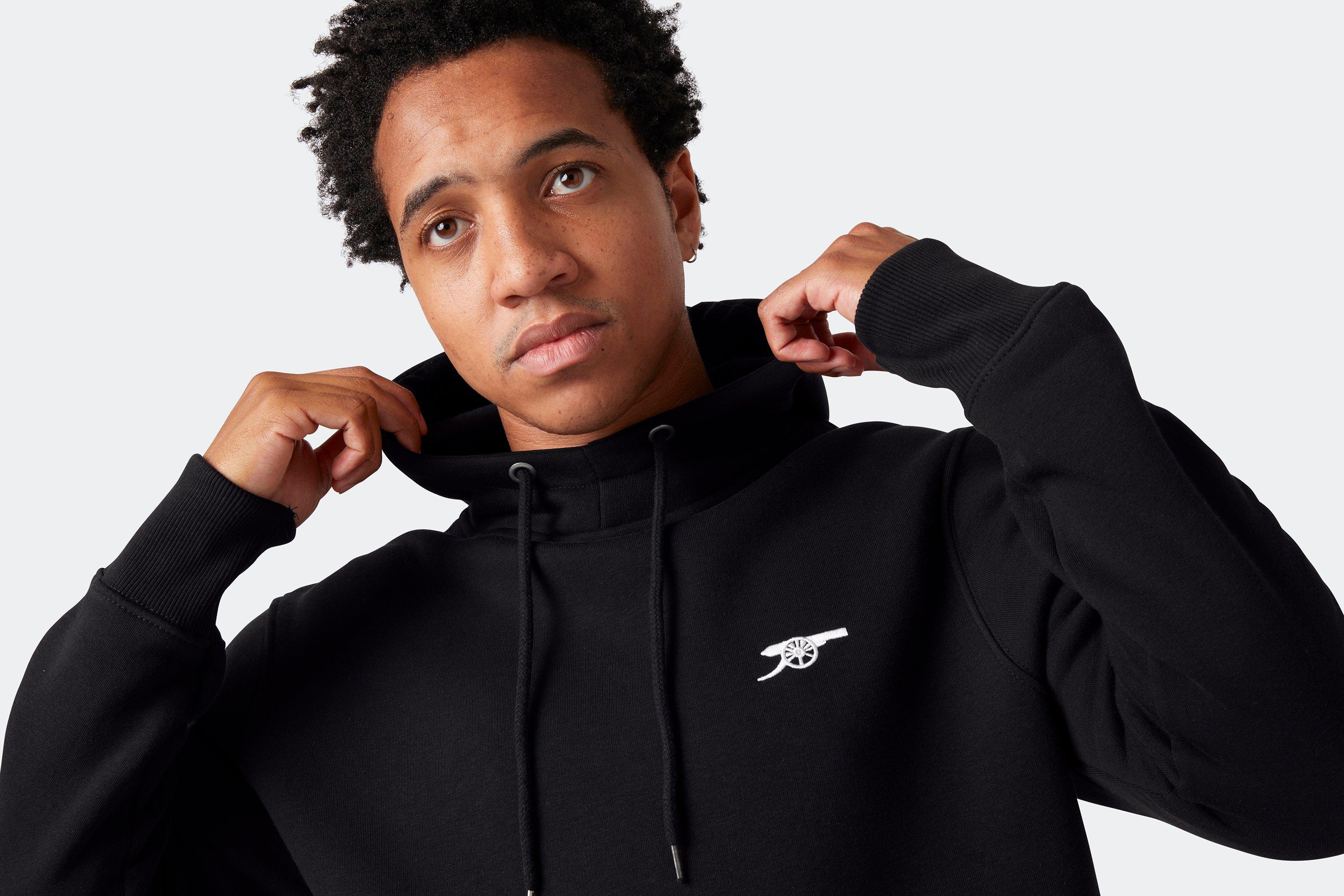 Arsenal store black hoodie