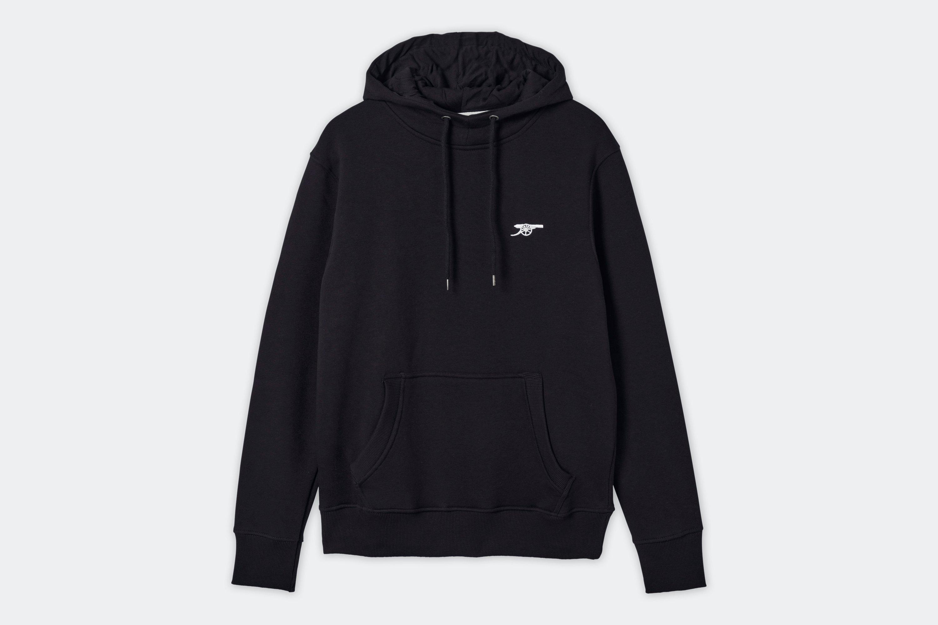 Black on sale arsenal hoodie