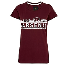 Arsenal Womens London Skyline T-Shirt