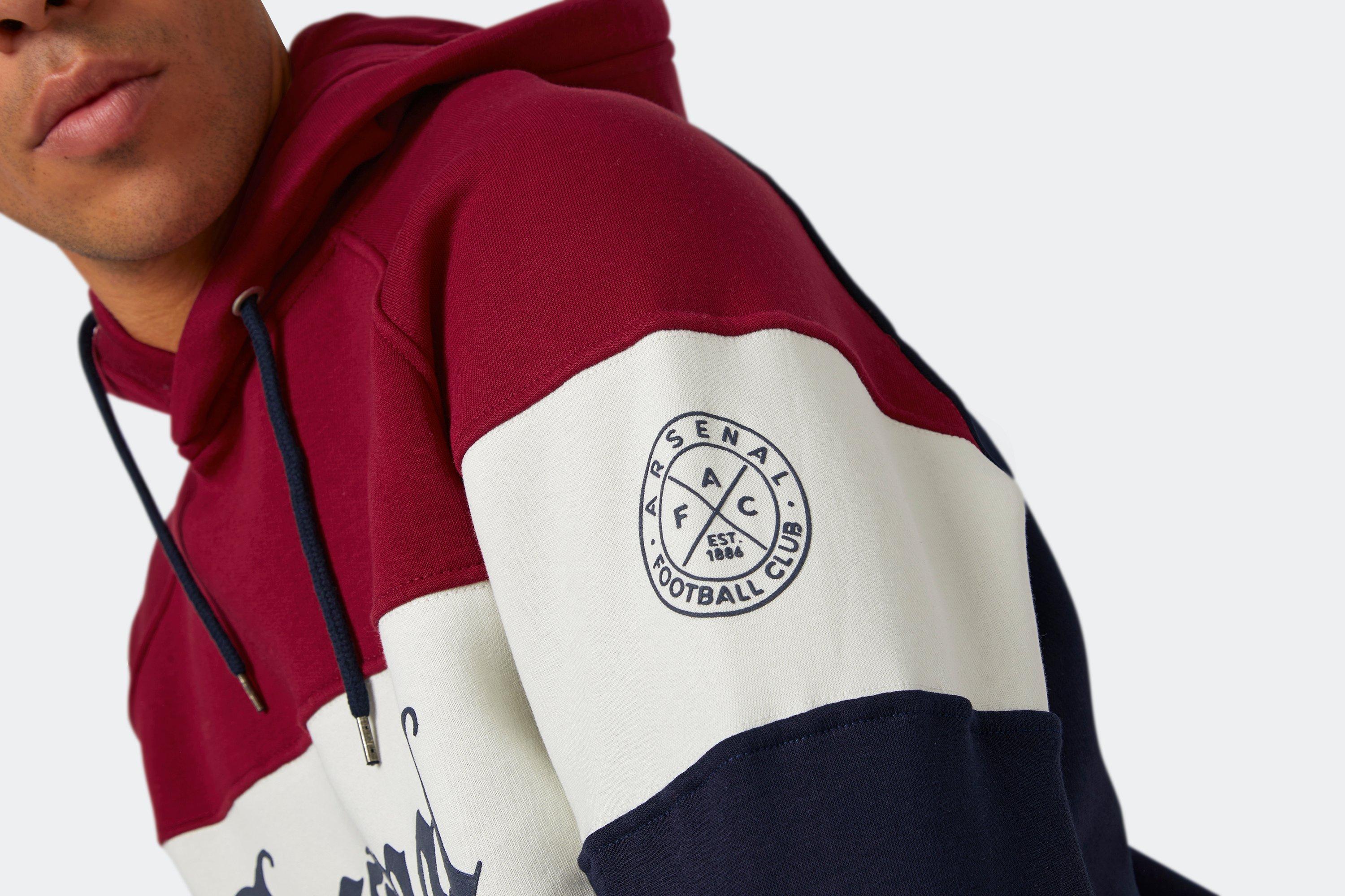 Arsenal red and white hoodie new arrivals