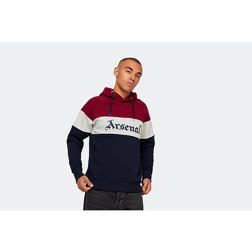 Arsenal Since 1886 Colour Block Hoodie