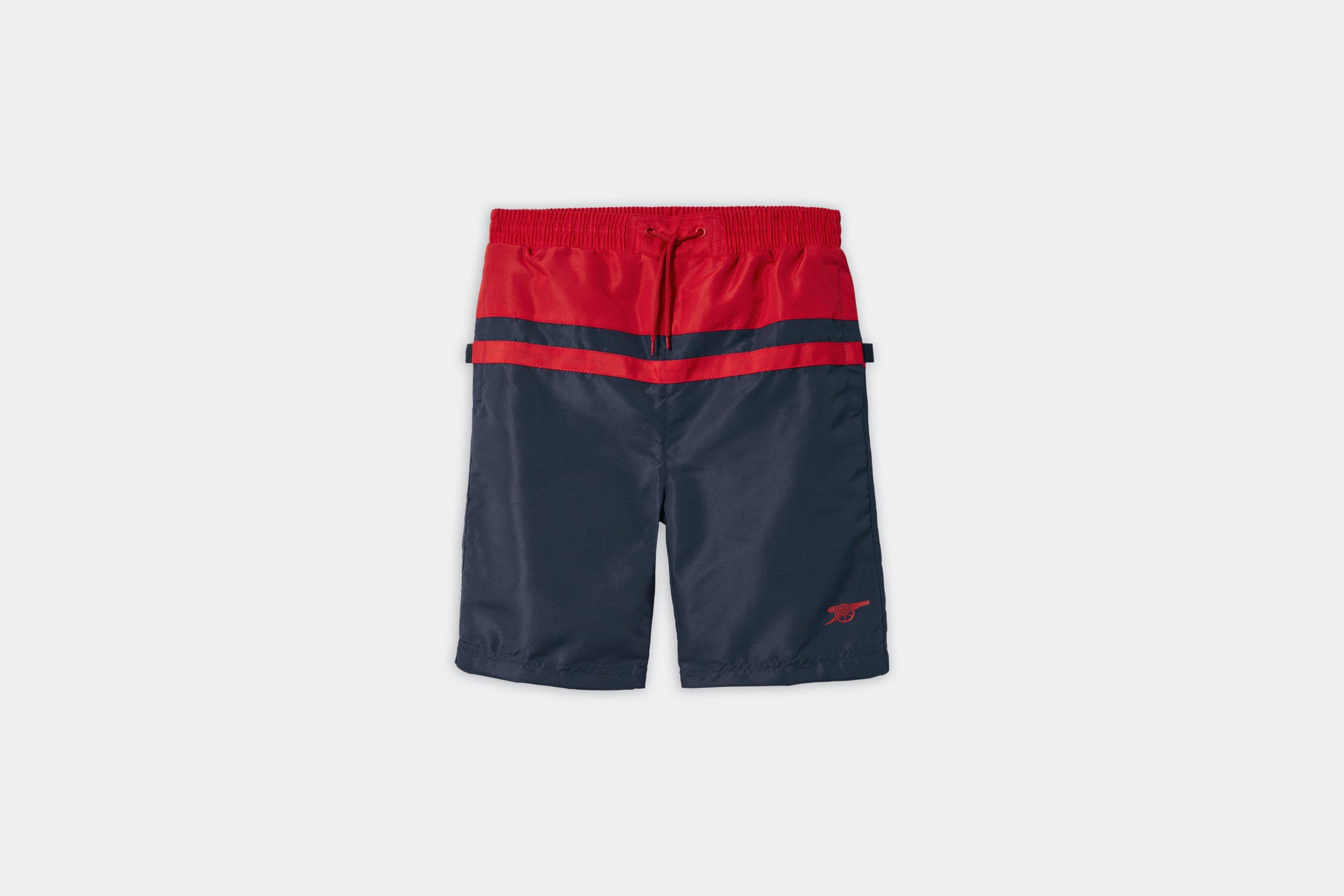 Arsenal Kids Colour Block Swim Shorts