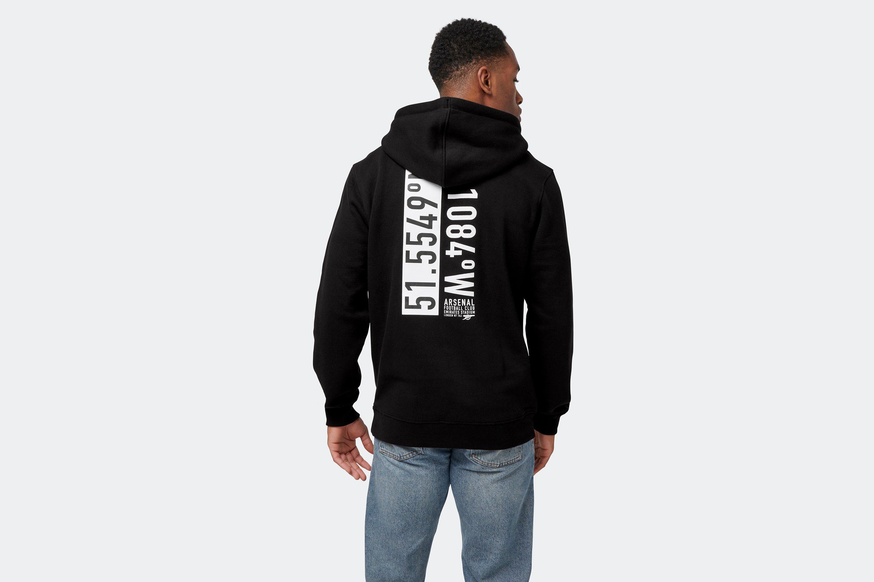 Arsenal since 1886 contrast panel hoody hotsell