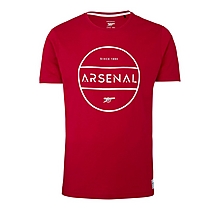 Arsenal Since 1886 Red Circle Print T-Shirt