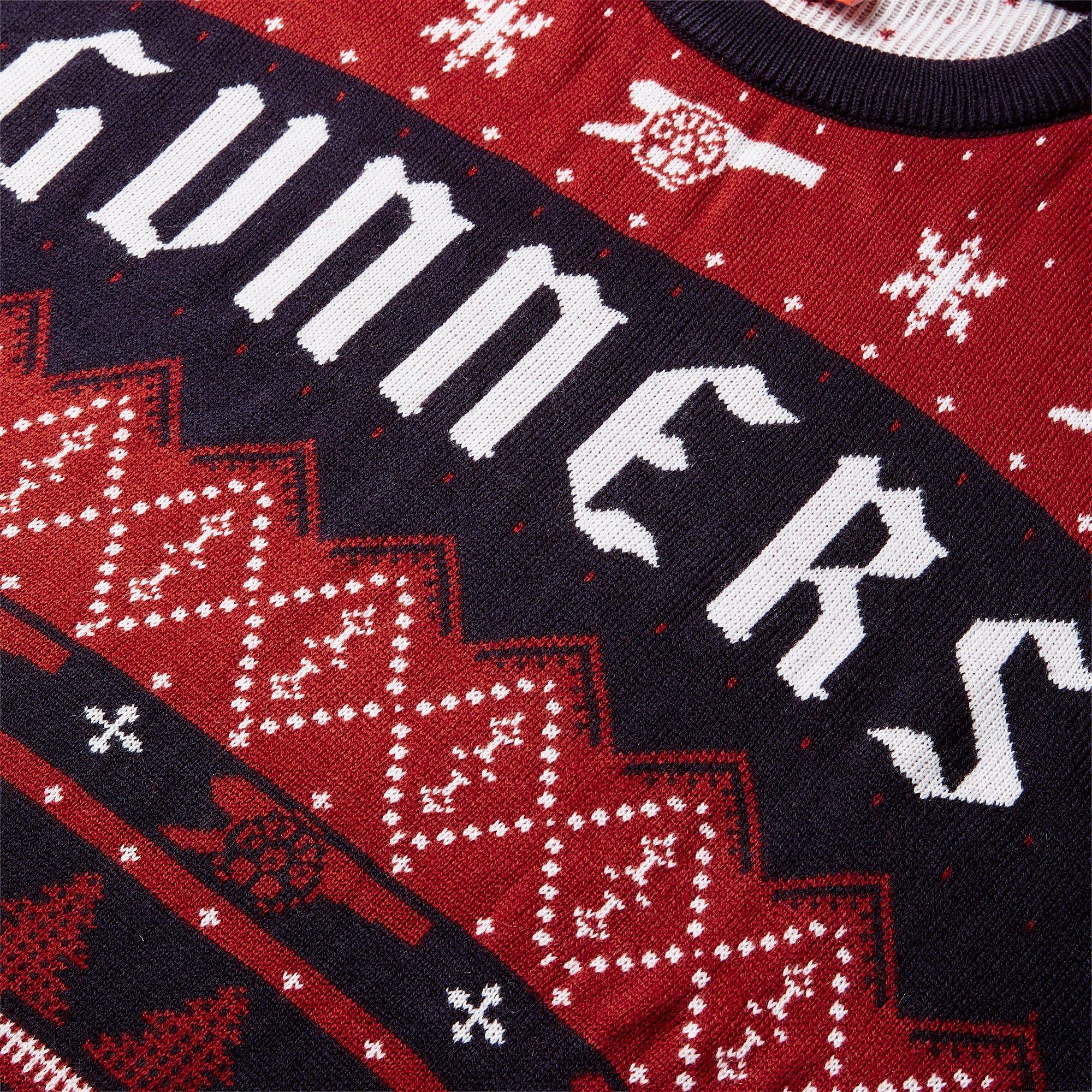 Arsenal Unisex Gunners Christmas Jumper Official Online Store