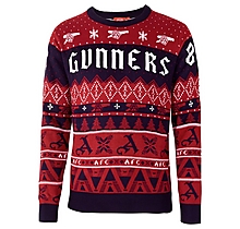 Arsenal Unisex Gunners Christmas Jumper